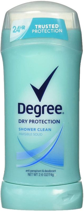 Photo 1 of 15 back Degree Women's Invisible Solid Anti-Perspirant & Deodorant-Shower Clean-2.6 Oz

