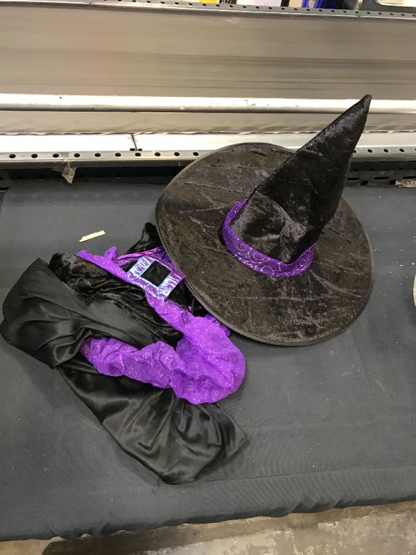 Photo 1 of kids witch costume medium 