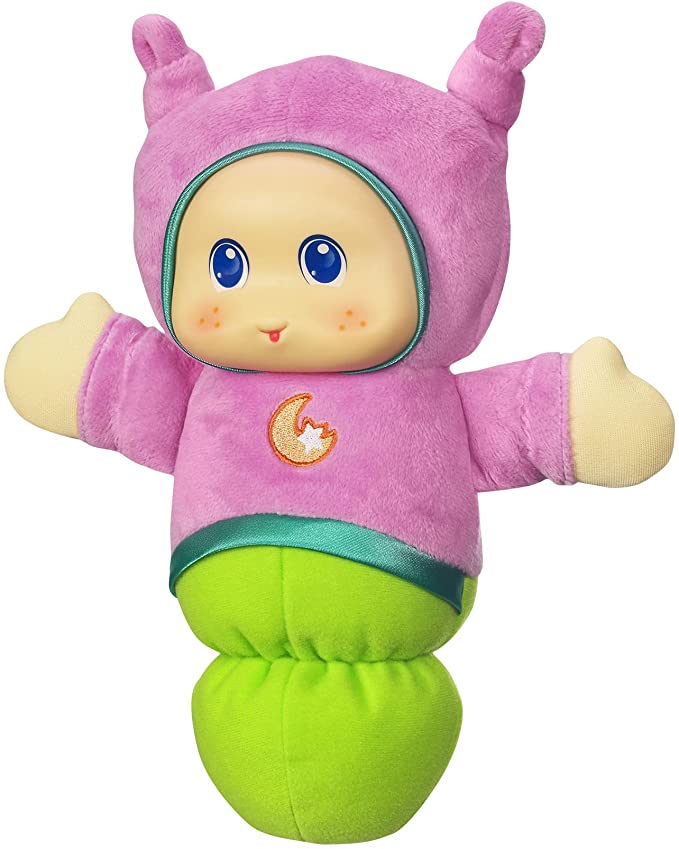 Photo 1 of Playskool Pink Glo Worm Stuffed Lullaby Toy for Babies with Soothing Melodies (Amazon Exclusive)