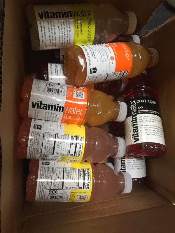 Photo 1 of VITAMINWATER ZERO SUGAR VARITY PACK 12 PACK COUNT 