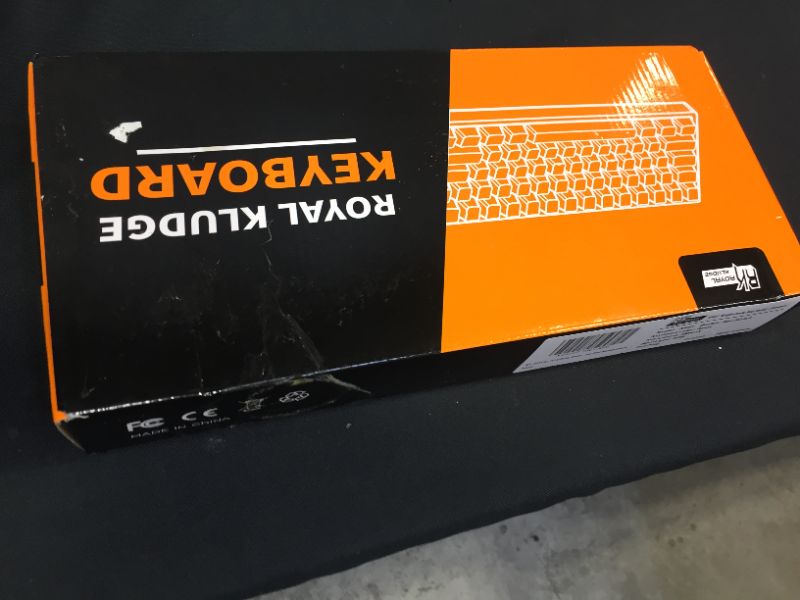 Photo 2 of Royal Kludge RK61 RGB Mechanical Keyboard - Black with Gateron Browm Switch