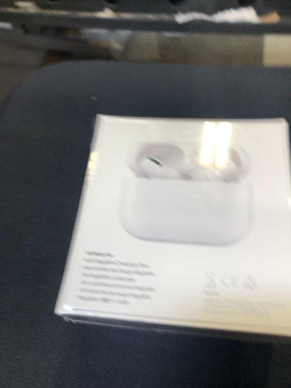 Photo 1 of Apple - AirPods Pro (with Magsafe Charging Case) - White (MLWK3AM/a)