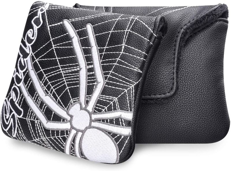 Photo 1 of caiobob mytag Golf Mallet Putter Spider X Headcover with Hoop&Loop Closure for Taylormade Putters with Your Name Stitched Customization Version
