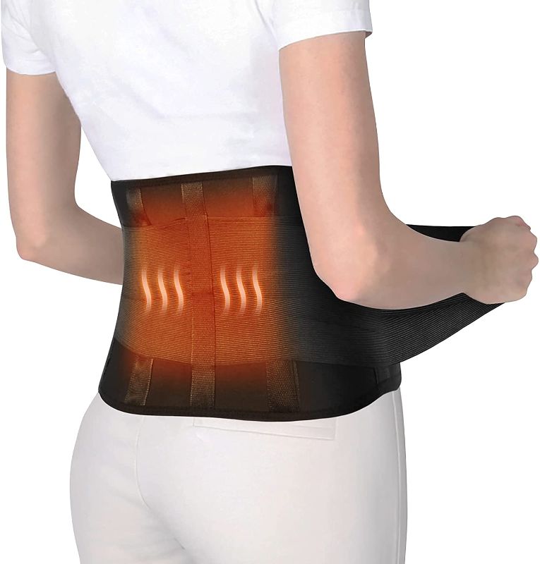 Photo 1 of Holeohon Electric Heating Pad for Back, Lower Back, Abdominal, Lumbar, Waist, Leg Pain Relief with 3 Heat Settings, Far Infrared Portable USB Powered Hot Therapy Heated Pad for Women Men
--- SIZE XL 