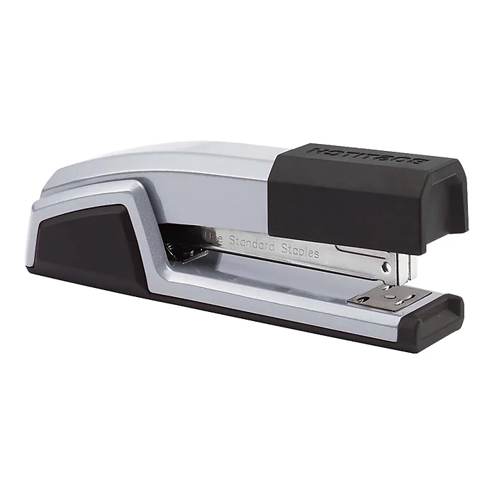 Photo 1 of Bostitch Epic Desktop Stapler, 25 Sheet Capacity, Silver (B777R-SLV)