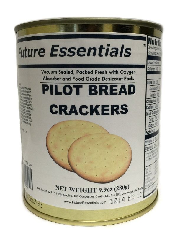 Photo 1 of 1 Can of Future Essentials Sailor Pilot Bread by Future Essentials (EXPIRATION DATE UNKNOWN)
