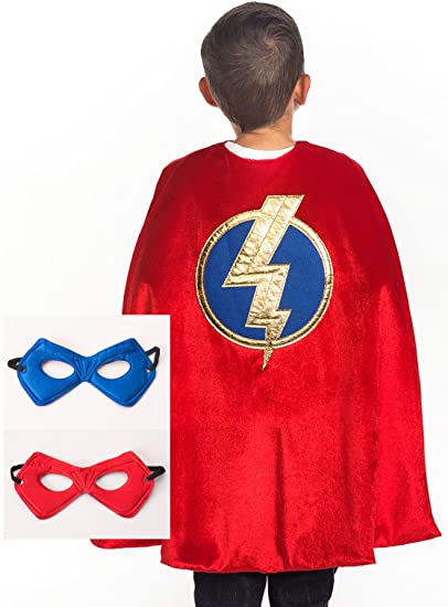 Photo 1 of Little Adventures Super Hero Cape & Mask Set Costumes Age 3-8
