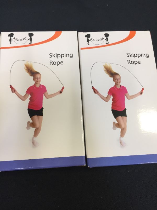 Photo 1 of Kidlots Jump Ropes For Kids - Pack of Two Beaded Jump Rope Adult Fitness - 10'6" In Size - 2 Person Jump Rope Increases Bone Density - Strengthens Your Legs ---- 2 PACK 
