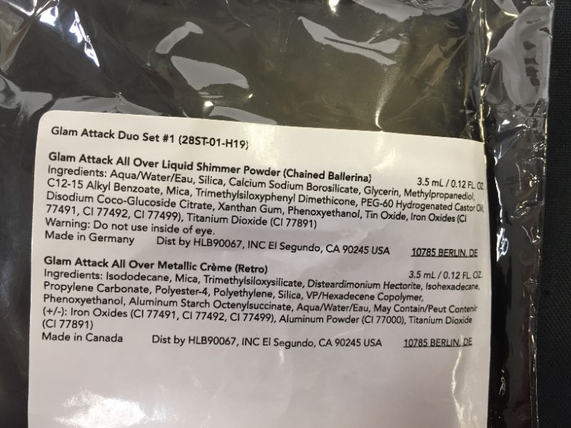 Photo 4 of HAUS LABORATORIES By Lady Gaga: GLAM ATTACK LIQUID EYESHADOW SET | (Up to $120 Value) Pigmented Liquid Eyeshadow in Shimmer and Metallic Sets, Long Lasting & Blendable Eye Makeup, Vegan & Cruelty-Free
