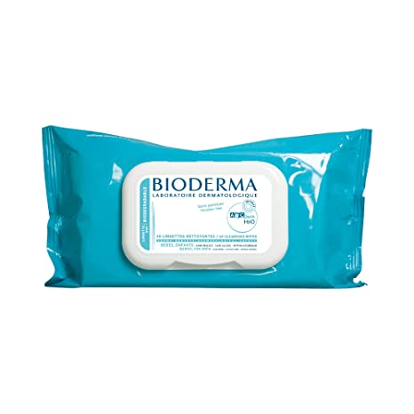 Photo 1 of Bioderma - ABCDerm H20 - Baby Cleansing Wipes - Biodegradable Body Wipes for Newborn and Children 
