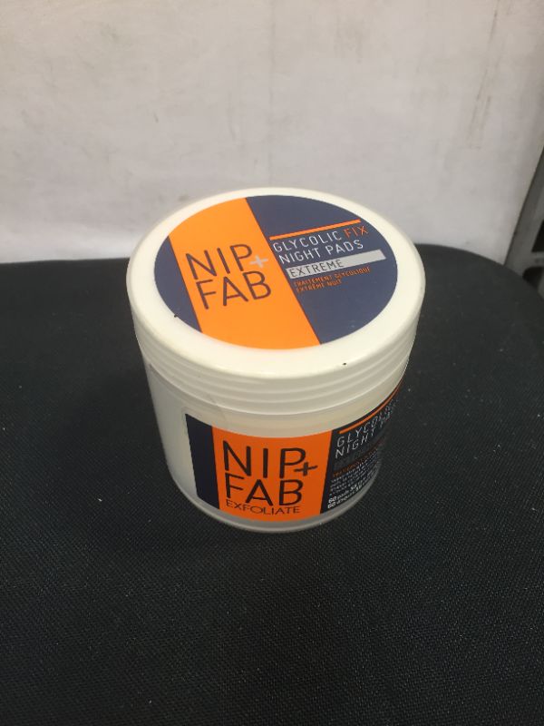 Photo 2 of Nip + Fab Glycolic Acid Fix Daily Cleansing Pads for Face with Hyaluronic Acid, Witch Hazel, Exfoliating Resurfacing AHA Facial Cleanser Pad for Exfoliation Even Skin Tone Brighten Skin, 60 Pads
