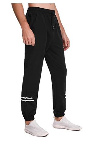 Photo 1 of Sykooria Men's Athletic Running Sport Jogger Pants Drawstring Sweatpants with Pockets Workout Cycling Gym Pants
- size xl 