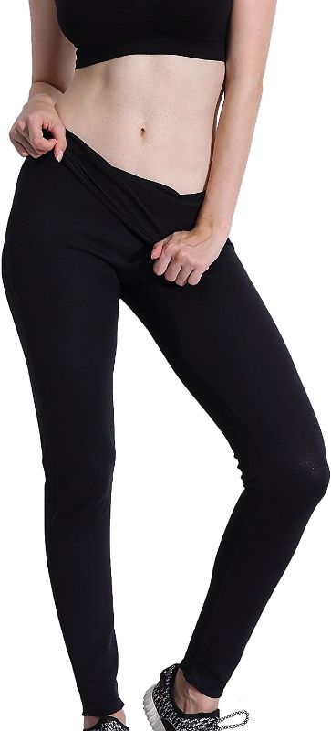 Photo 1 of Ausom Womens Hot Thermal Sauna Slimming Long Pants SCR Body Shapers Sweat Suit Workout Slimmer Leggings for Weight Loss SIZE XXL
