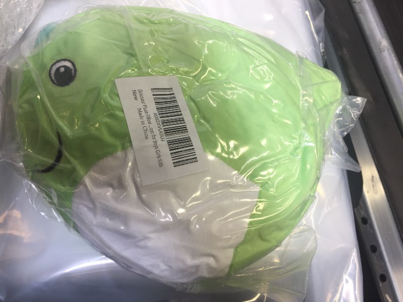 Photo 1 of 12" KIDS DINOSAUR PLUSH PILLOW