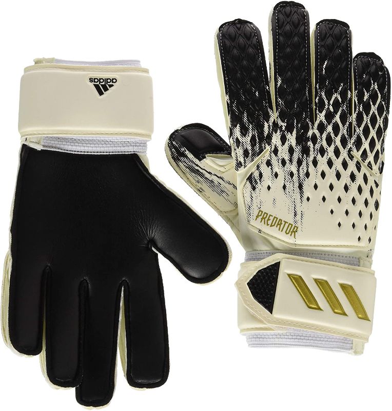 Photo 1 of adidas Unisex-Adult Predator 20 Match Fingersave Goalie Gloves SIZE 10
