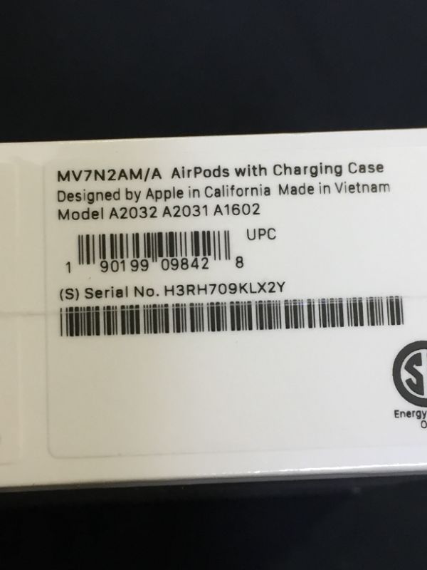 Photo 1 of Apple AirPods (2nd Generation) FACTORY SEALED