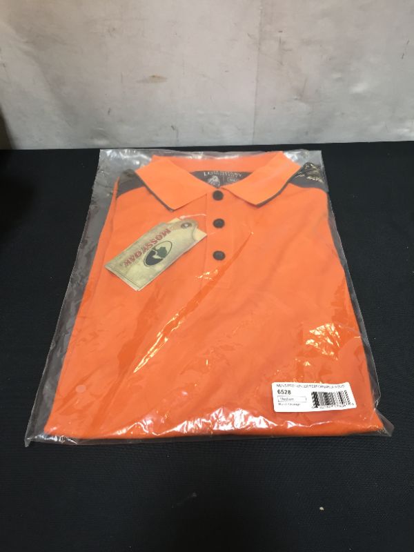 Photo 2 of Legendary Whitetails Men's Pro Hunter Performance Polo, Burnt Orange, Medium