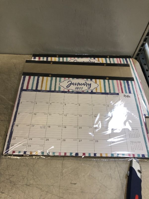 Photo 1 of 3 PACK OF 2022 CALANDERS 