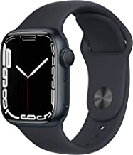 Photo 1 of Apple Watch Series 7 [GPS 41mm] Smart Watch w/ Midnight Aluminum Case with Midnight Sport Band. Fitness Tracker, Blood Oxygen & ECG Apps, Always-On Retina Display, Water Resistant
BRAND NEW, MINOR DAMAGES TO PACKAGING 