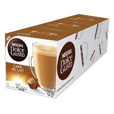 Photo 1 of Nescafe Dolce Gusto Cafe Au Lait Capsule, 16 count per pack -- 3 per case.
EXP JAN 2022