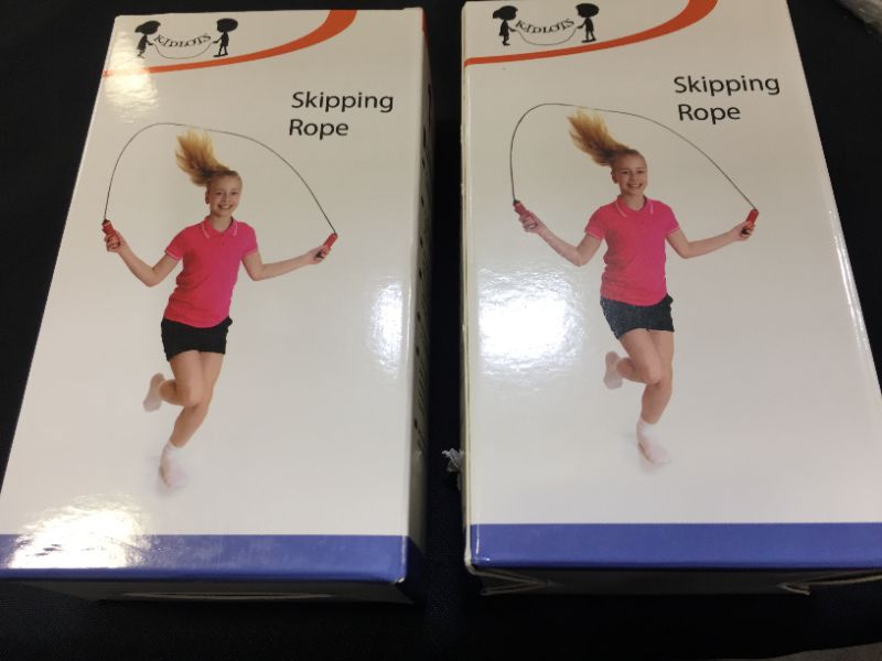 Photo 2 of Kidlots Jump Ropes For Kids - Pack of Two Beaded Jump Rope Adult Fitness - 10'6" In Size - 2 Person Jump Rope Increases Bone Density - Strengthens Your Legs
2 PACK