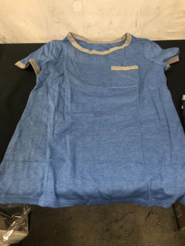 Photo 1 of MEDIUM BLUE AND GREY SHIRT 