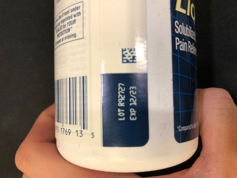 Photo 3 of Advil Liqui-Gels minis Pain Reliever and Fever Reducer, Pain Medicine for Adults with Ibuprofen 200mg for Pain Relief - 200 Liquid Filled Capsules
