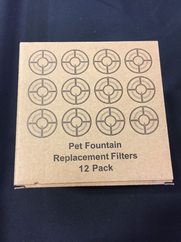 Photo 2 of Cat Water Fountain Filter Replacement, Replacement Carbon Filters for Pet Fountain, Water Fountain Filter Efficient Quadruple for Cats, Dogs, Multiple Pets
