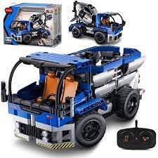 Photo 1 of Burgkidz STEM Engineering 2-in-1 Truck Build Set with Remote Control
