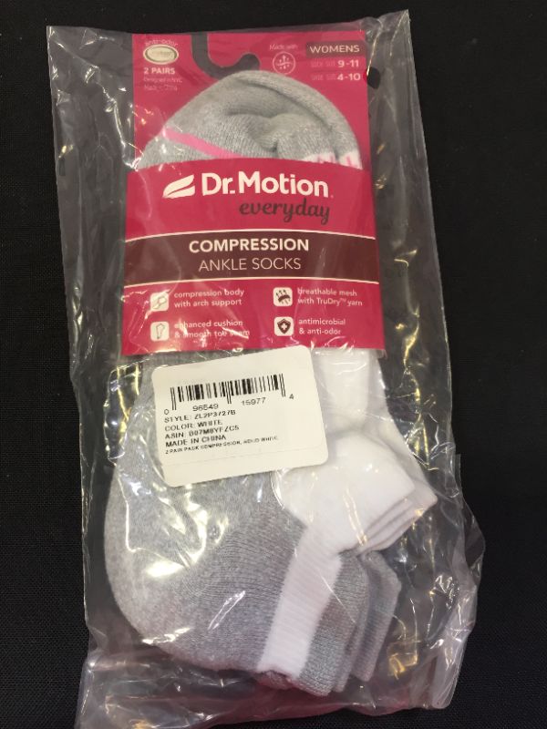 Photo 2 of Dr. Motion Women's 2PK Dr. Motion Compression Low Cut Socks, SIZE 4-10
