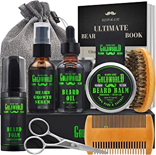 Photo 1 of Beard Kit,Beard Growth Kit,Beard Grooming Kit,w/Beard Foam/Shampoo/Wash,Growth Serum,Oil,Balm,Brush,Comb,Shaving Scissor,Storage Bag,E-Book,Beard Care&Trimming Kit Gifts for Men Him Dad Boyfriend
9 Piece Set
FACTORY SEALED BRAND NEW