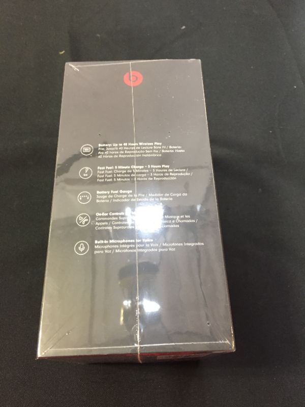 Photo 5 of Beats Solo3 Wireless On-Ear Headphones - Apple W1 Headphone Chip, Class 1 Bluetooth, 40 Hours of Listening Time, Built-in Microphone - Rose Gold  
FACTORY SEALED BRAND NEW