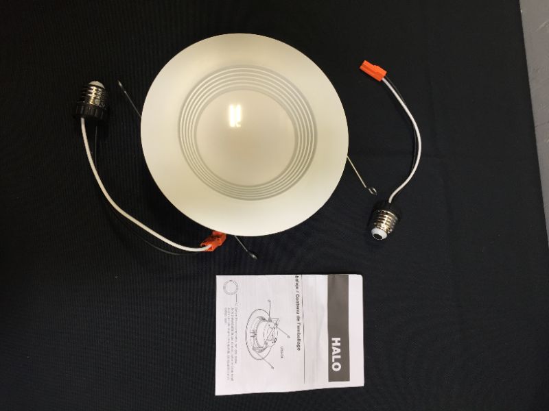 Photo 2 of EATON Lighting LT560WH6930R Halo 5/6 LED Retrofit Baffle, 5 inch and 6 inch, 3000K Soft White