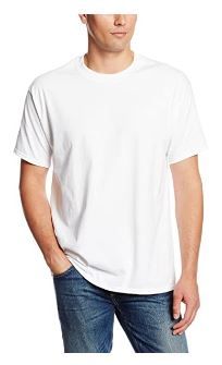 Photo 1 of Hanes Men's Size Beefy Short Sleeve Tee Value Pack (2-Pack) MEDIUM