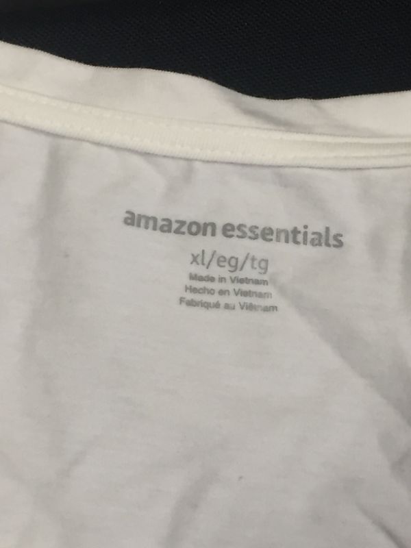 Photo 2 of AMAZON ESSENTIALS 2 PCK WOMENS SHIRT BLACK/WHITE
SIZE XL