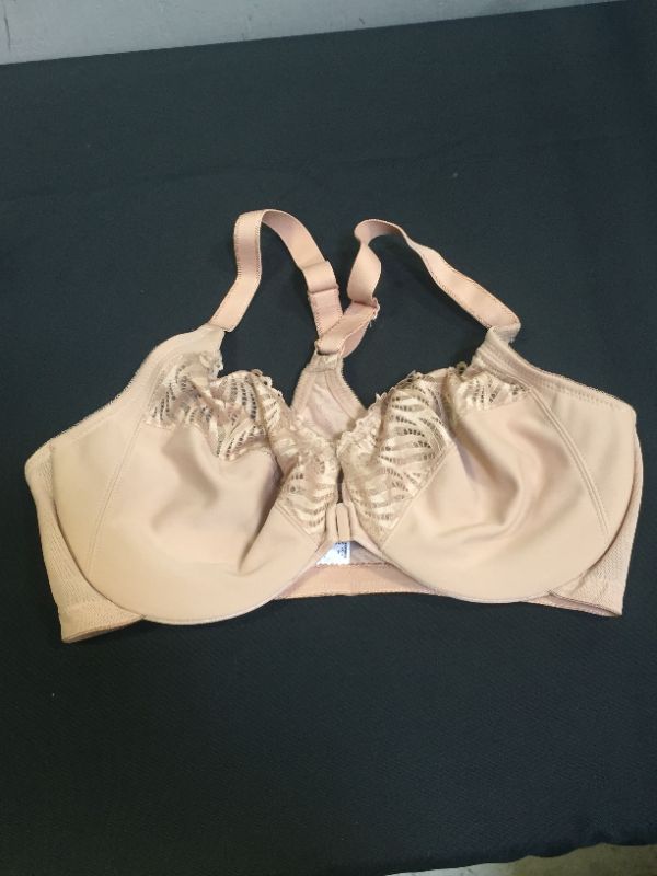 Photo 1 of GLAMORISE WOMENS BRA BEIGE/BROWN 36DD