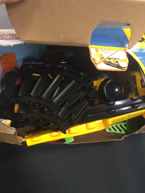 Photo 1 of Cat Construction Power Track Friends Preschool Train Set
