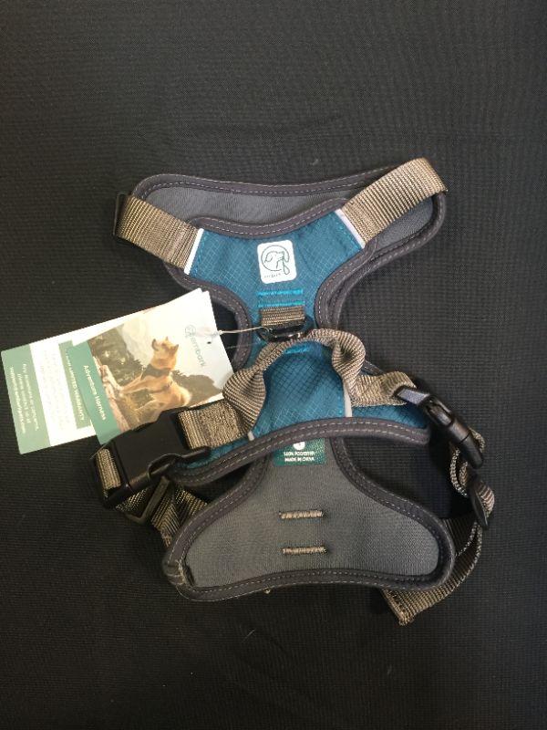 Photo 3 of Embark Adventure Dog Harness No-Pull Dog Harnesses TEAL BLUE SIZE SMALL