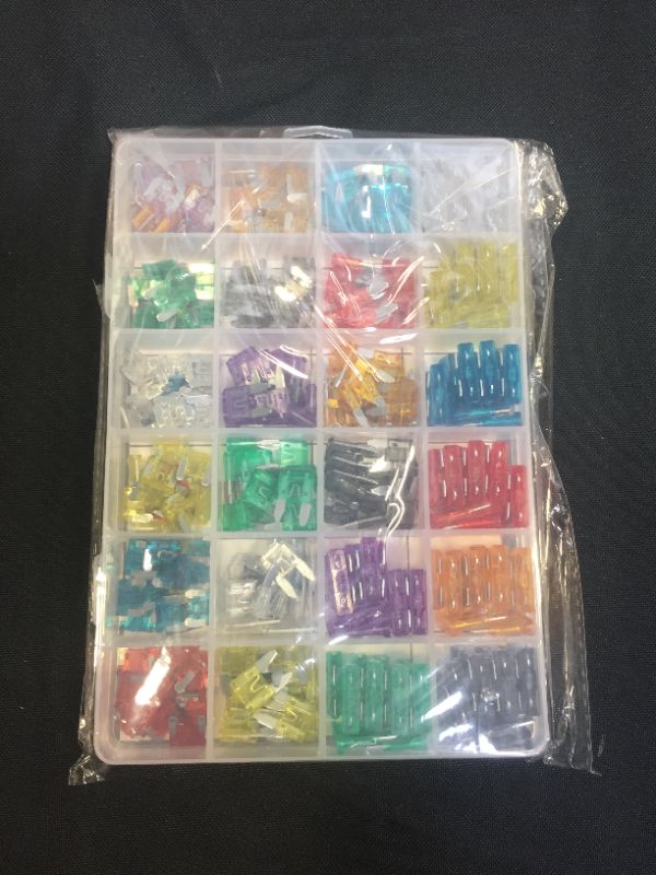Photo 1 of 272pcs - Blade Car Auto Fuses Assortment Kit Standard & Mini & Low Profile Mini Automotive Fuses (2A/ 5A/ 10A/ 15A/ 20A/ 25A/ 30A/ 35A)
