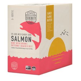 Photo 1 of Serenity Kids Wild Caught Salmon with Organic Butternut Squash and Beet Pouch--- 1 PACK--- BEST BY APRIL 2023