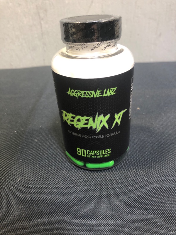 Photo 2 of Aggressive Labz REGENIX XT Extra Strength PCT - Post Cycle Therapy - Estrogen Blocker for Men - Assist Liver and Organs - Boost Natural Testosterone Production - 90 Capsules - Complete PCT Formula