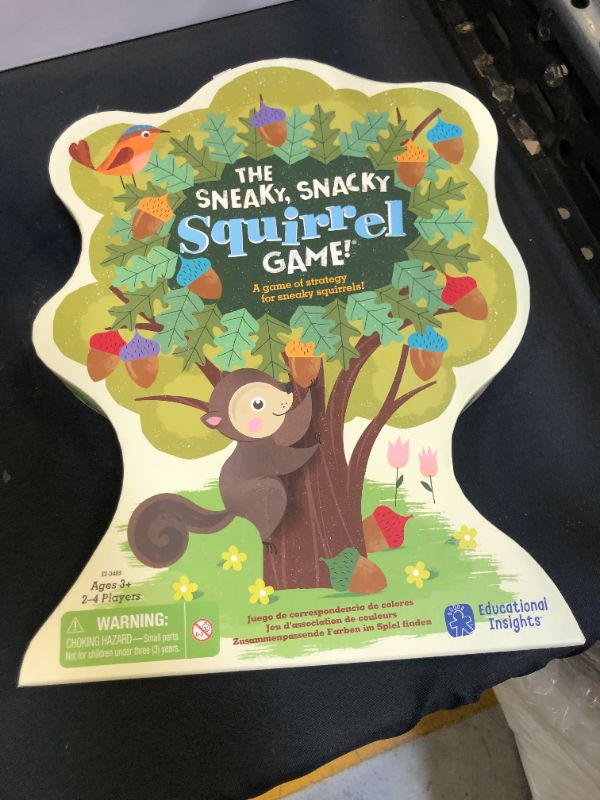 Photo 1 of Educational Insights The Sneaky, Snacky Squirrel Game for Preschoolers & Toddlers, Game for Boys & Girls, Ages 3+