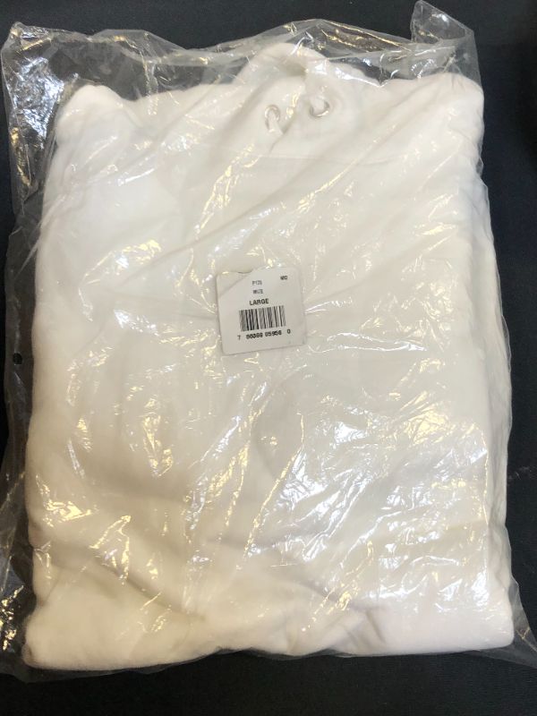 Photo 2 of Hanes ComfortBlend - Pullover Hooded Sweatshirt P170 (L/White)
