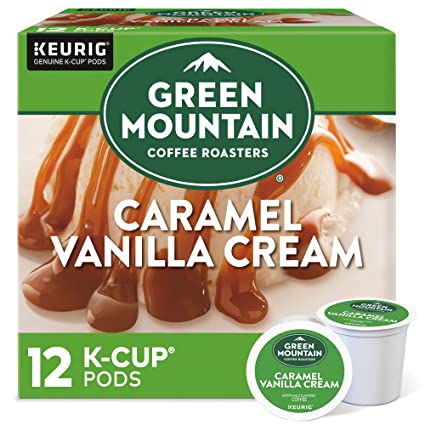 Photo 1 of Green Mountain Coffee Light Roast Coffee Caramel Vanilla Cream - 12 K-Cups
EXP APR 08 2022