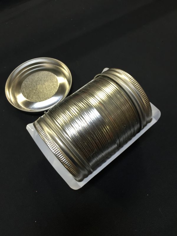 Photo 2 of 60 Pcs Canning Lids Regular Mouth for Ball, Kerr Jars - Split-Type Metal 70mm Mason Jar Lids for Canning - Food Grade Material, 100% Fit & Airtight for Regular Mouth Jars (Extra Bonus 2 Rings?
