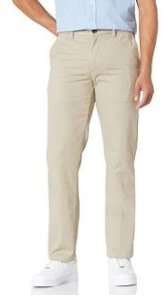 Photo 1 of Amazon Essentials Men's Slim-fit Wrinkle-Resistant Flat-Front Chino Pant
size 36 W x 32L