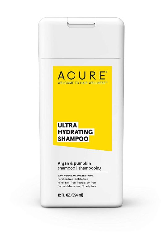 Photo 1 of ACURE Ultra Hydrating Shampoo | 100% Vegan | Performance Driven Hair Care | Argan & Pumpkin - Ultra Hydrating Moisture & Omega Fatty Acids | 12 Fl oz
