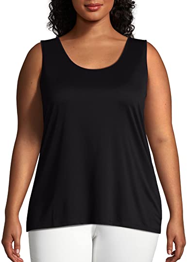 Photo 1 of Just My Size Women's Plus-SizeCooldri Performance Scoopneck Tank Top 2XL