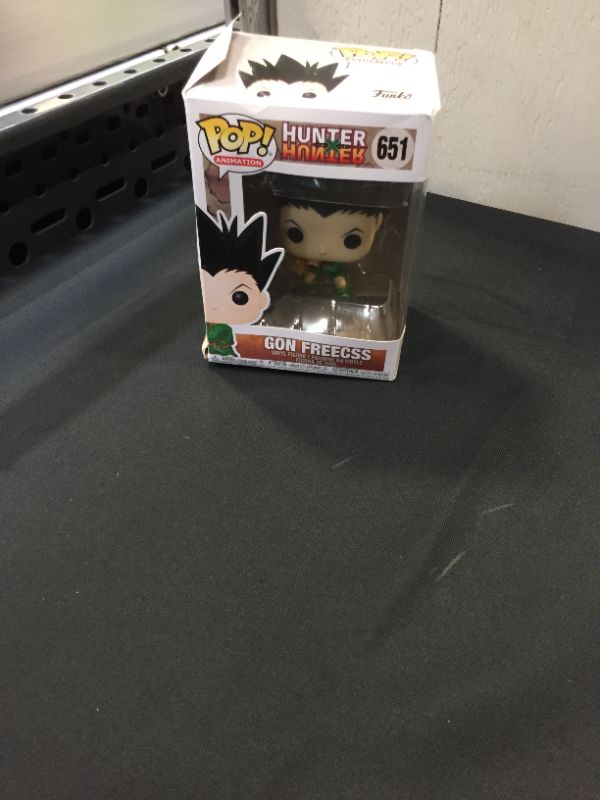 Photo 2 of Funko Pop! Animation: Hunter x Hunter - Gon Freecs Jajank, Multicolor ,3.75 inches