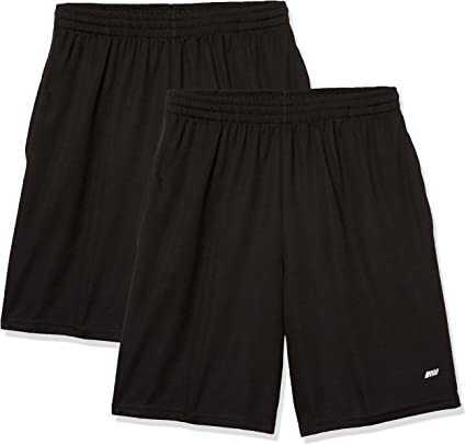 Photo 1 of Amazon Essentials Men's Performance Tech Loose-Fit Shorts, Pack of 2 L